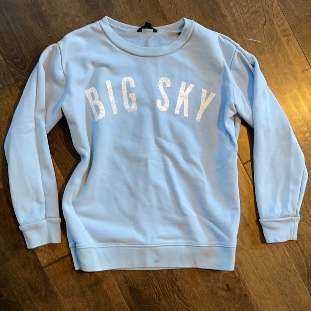 J.Crew crew sweatshirt Big Sky